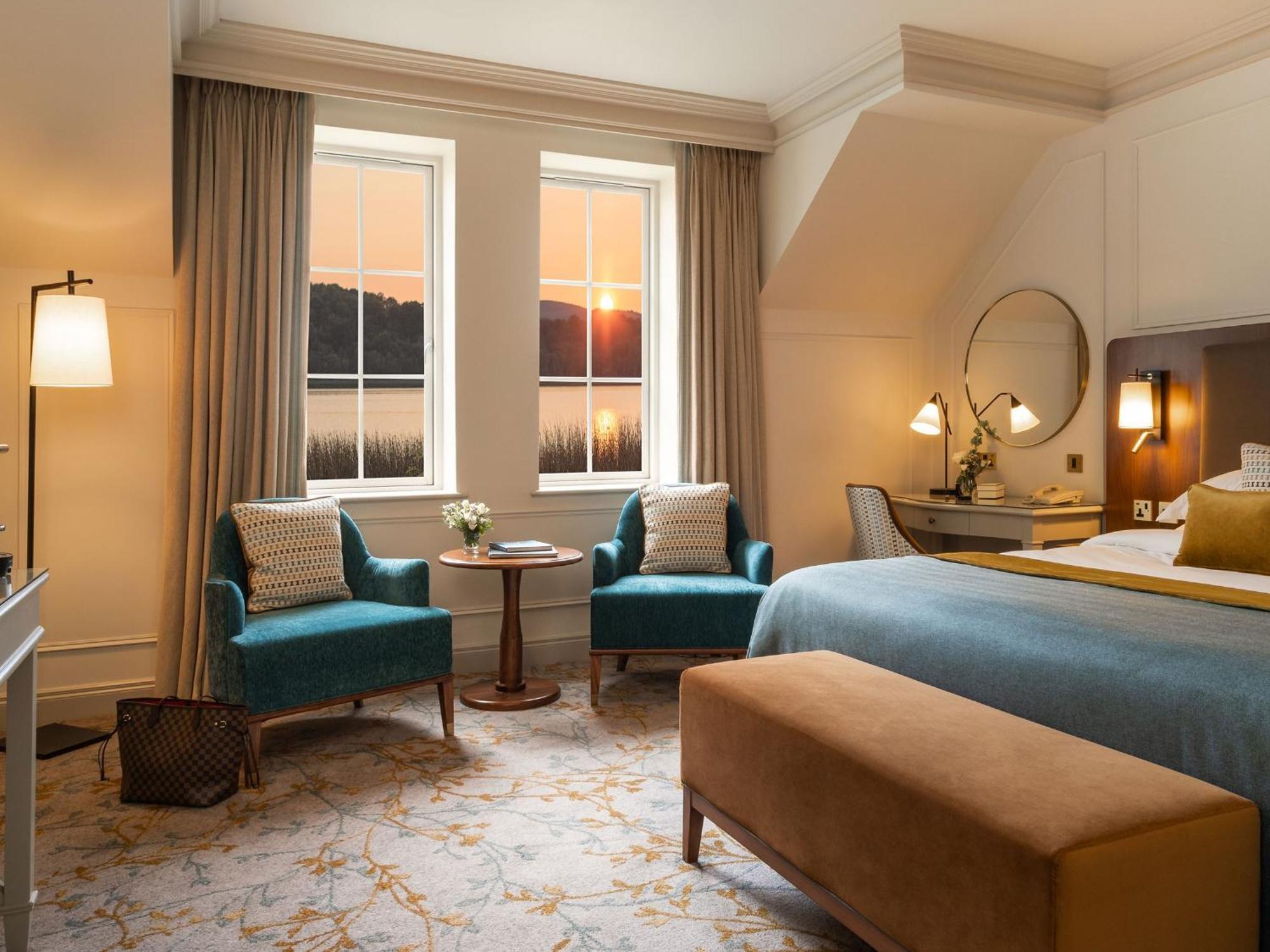 Lough Erne Resort Enniskillen Exterior photo A bedroom at The Carlyle