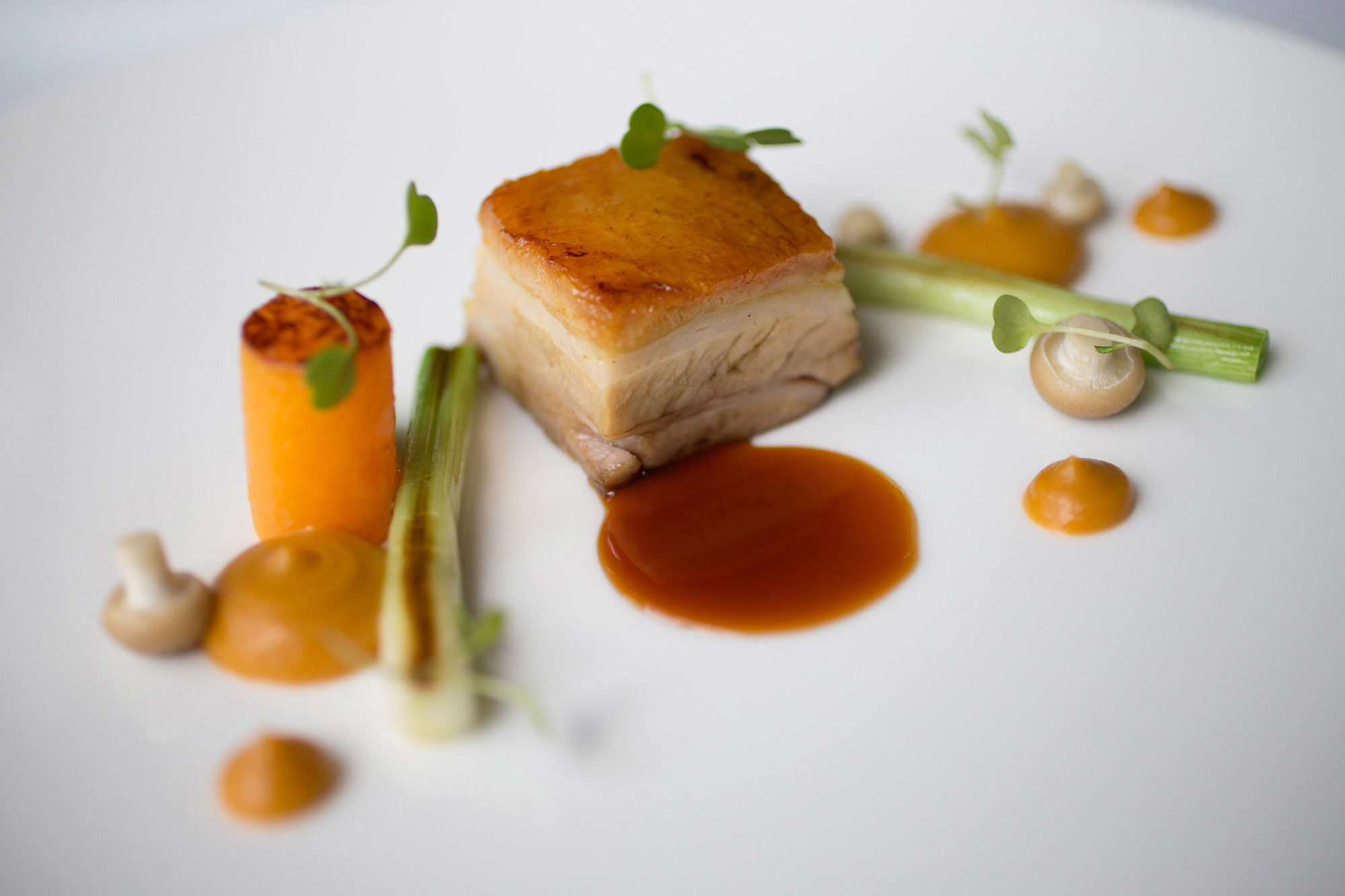 Lough Erne Resort Enniskillen Exterior photo A modern French dish