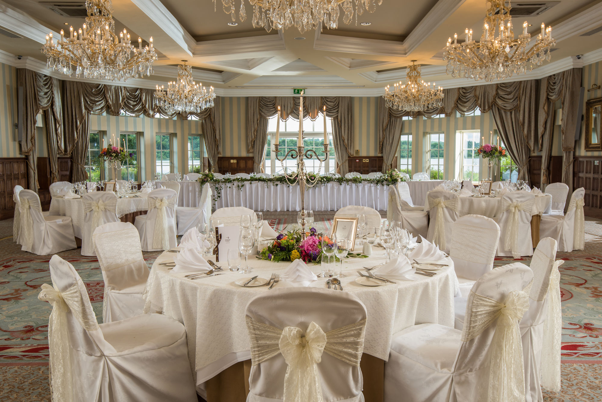 Lough Erne Resort Enniskillen Exterior photo The ballroom at the hotel