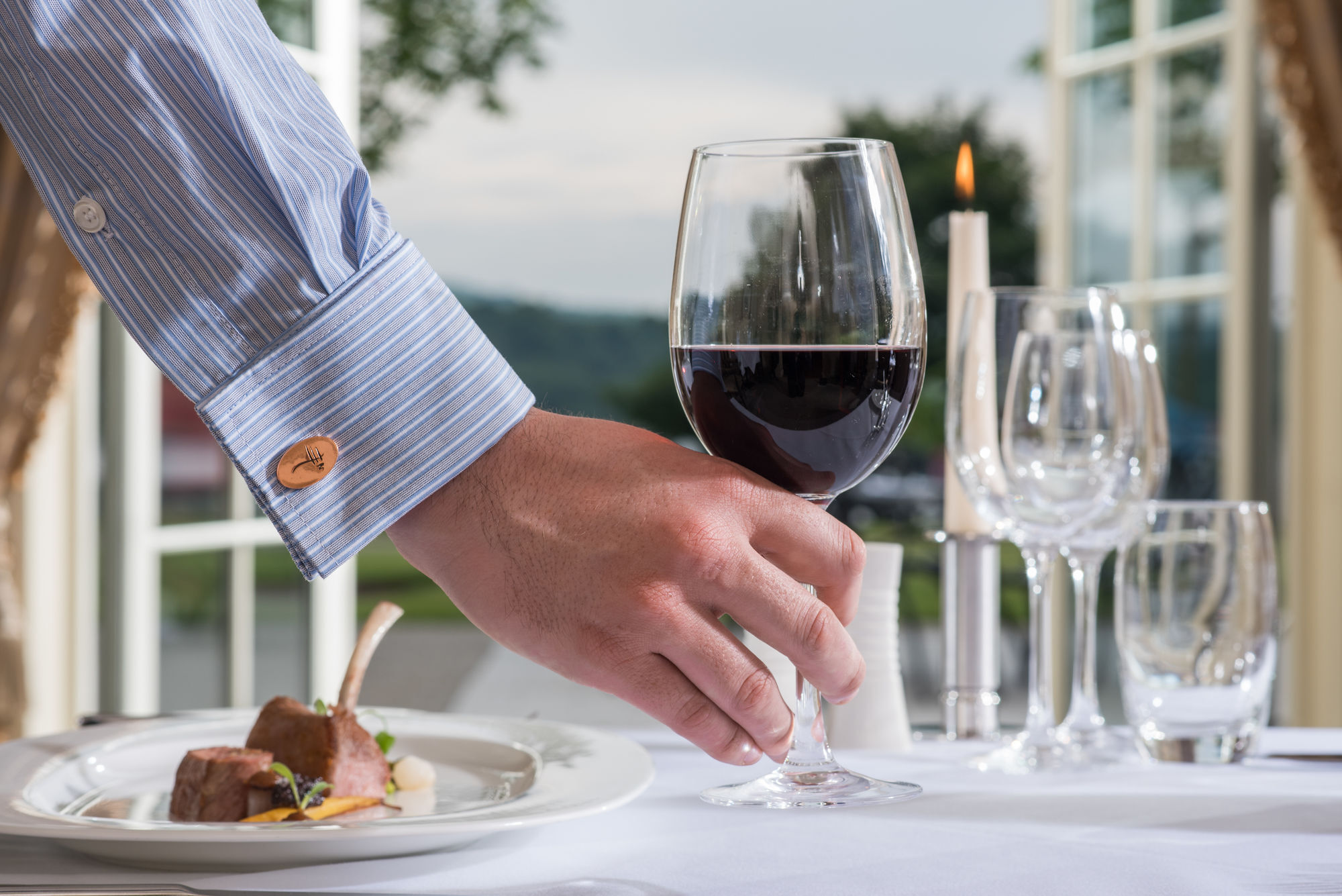 Lough Erne Resort Enniskillen Exterior photo Wine service
