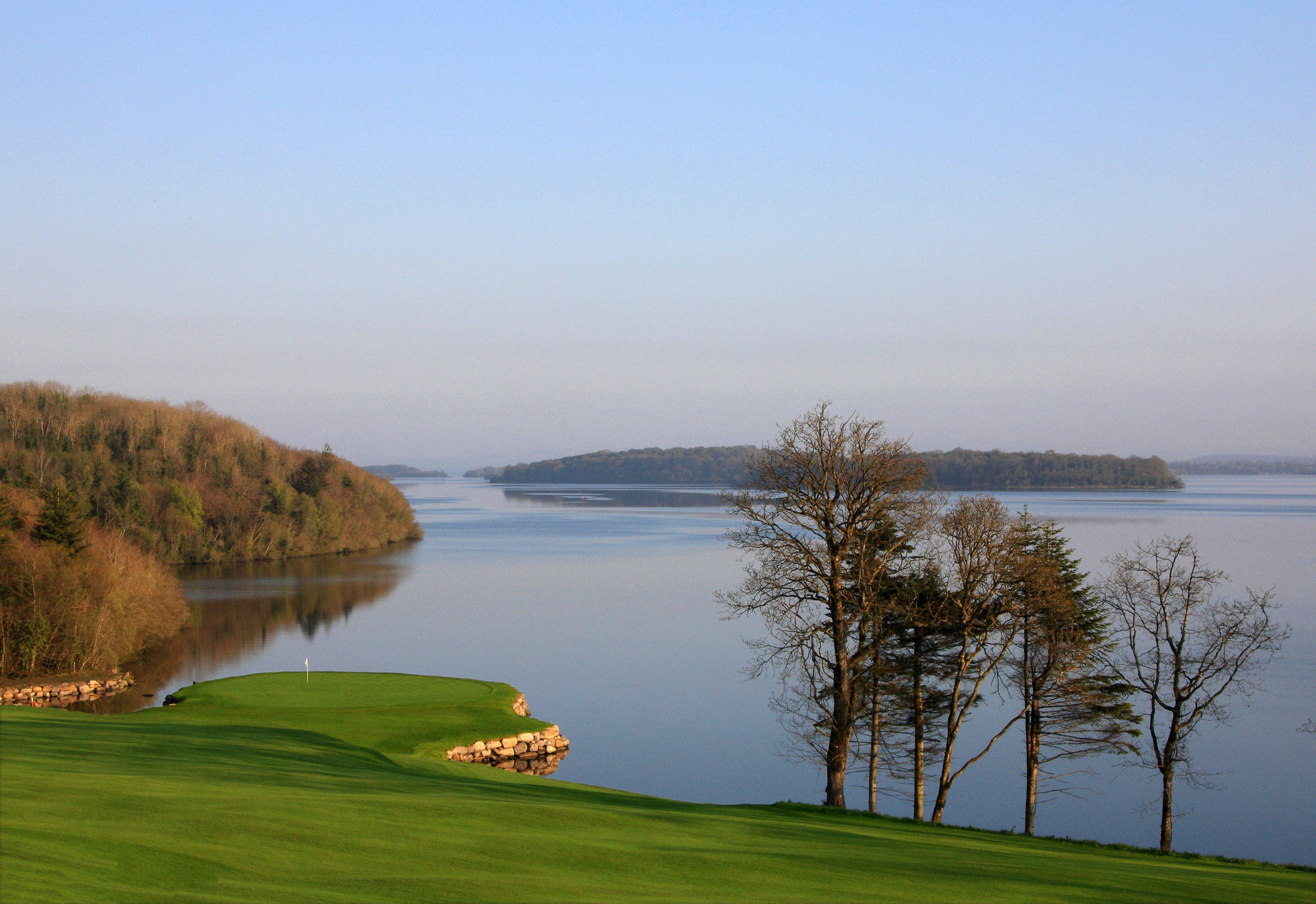 Lough Erne Resort Enniskillen Exterior photo The golf course at the resort